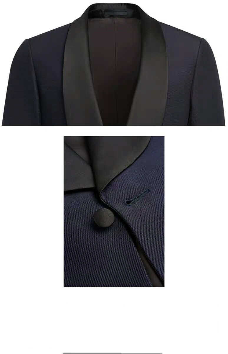 Customized Dinner Mtm Evening Suit Swallow-Tailed Coat Leisure Men's Suits Tuxedo Wedding Suit