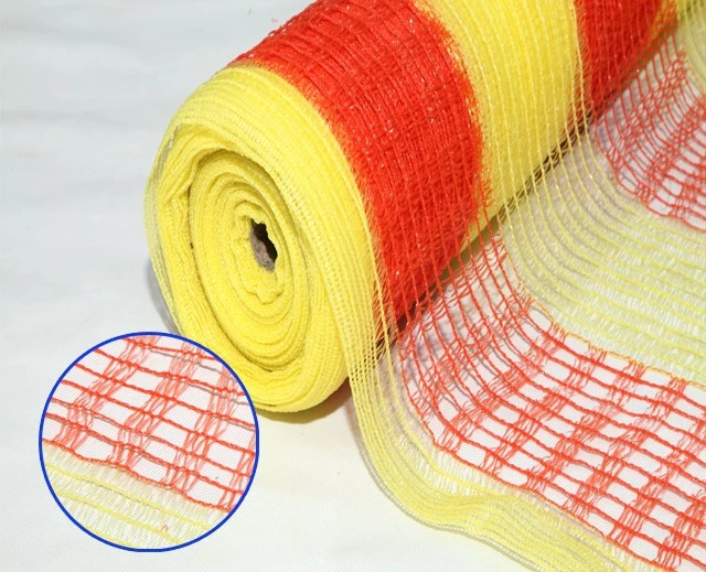 Popular HDPE Orange Knitted Scaffold Construction Warning Fence Safety Netting