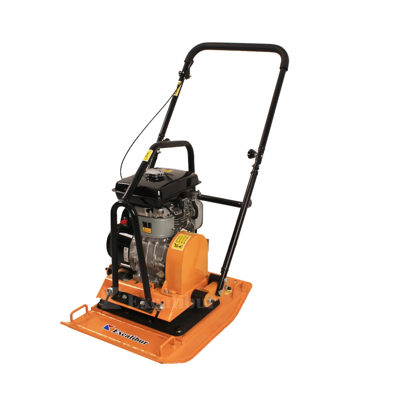 Machine de construction vibrante 100 kg 5 HP avec plaque d'appui de loin du moteur Compacteur