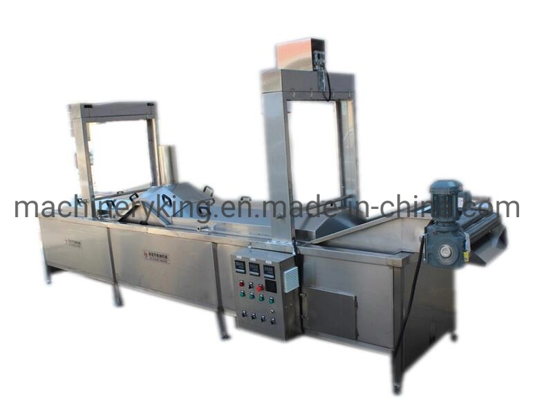 Semi-Automatic Weave Potato Chips Production Line Frozen French Fries Making Machine