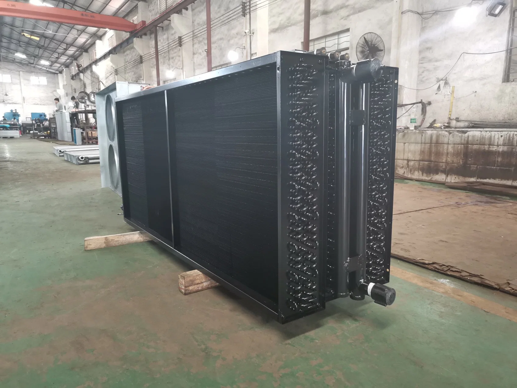 220V High quality/High cost performance  Aluminum Tube Louvered Fin Heat Exchanger Steam Coil