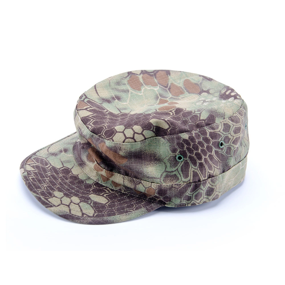 Mode Baumwolle Flat Top Military Caps Armee Hüte