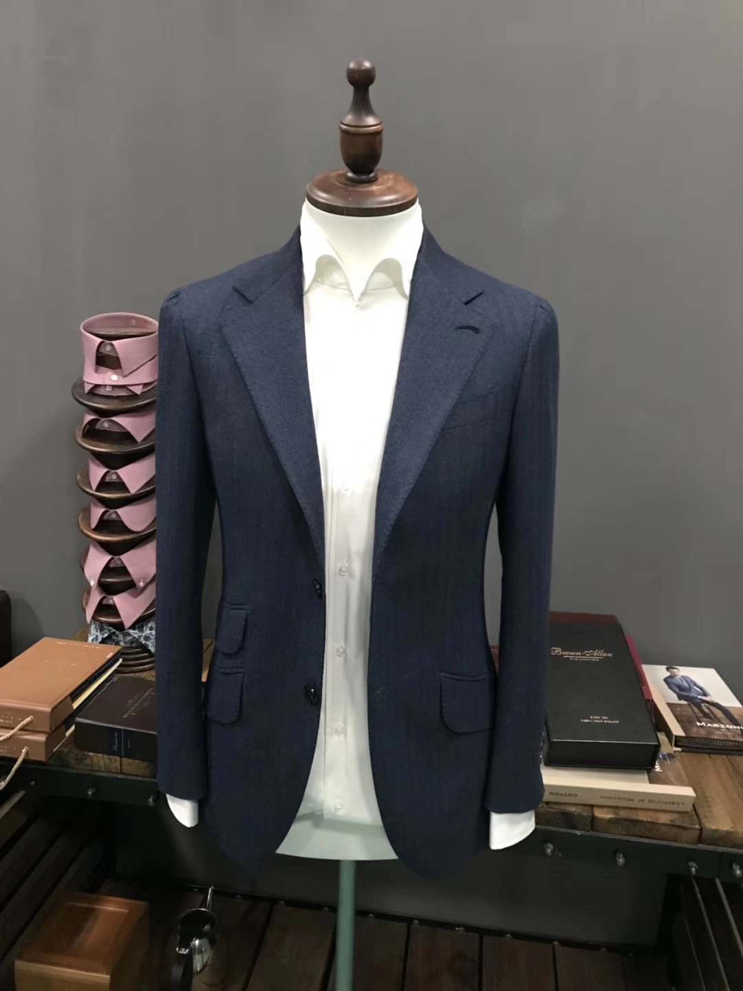 Mens Apparel Custom Man Wedding Suits Bespoke Apparel Black Suits