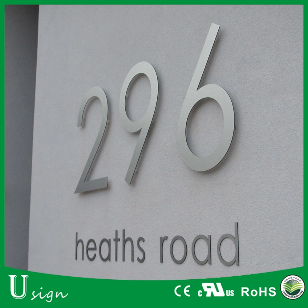 Custom Metal Sign for Hotel Door Number Plates