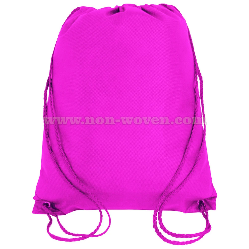 Cheap Promotional Printed Sport Backpack Drawstring Bag