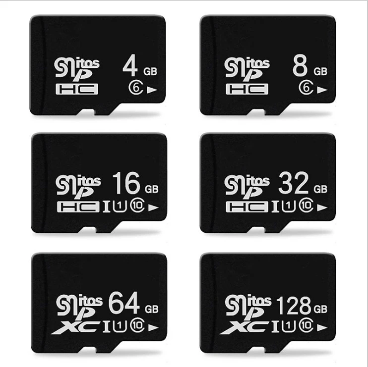 High Speed Full Capacity C10 Memory SD Card for Custom Logo Memory SD / TF Card Size Memory S D Cards