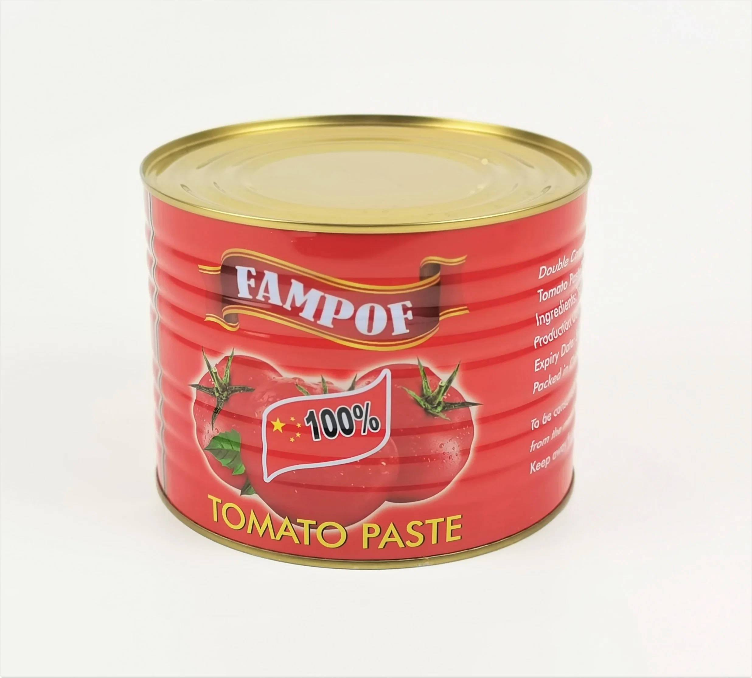 Canned Tomato Paste Kitchen Sauce Best Puree Good Taste China Factory