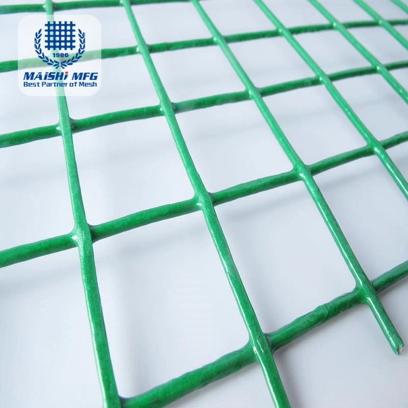 Dark Light Green PVC Coated Galvanized Welded Wire Mesh