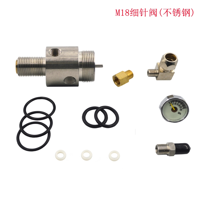 CNC Machine Parts Paintball Regulator Airsoft Air Rifle Auto Parts 300 Bar