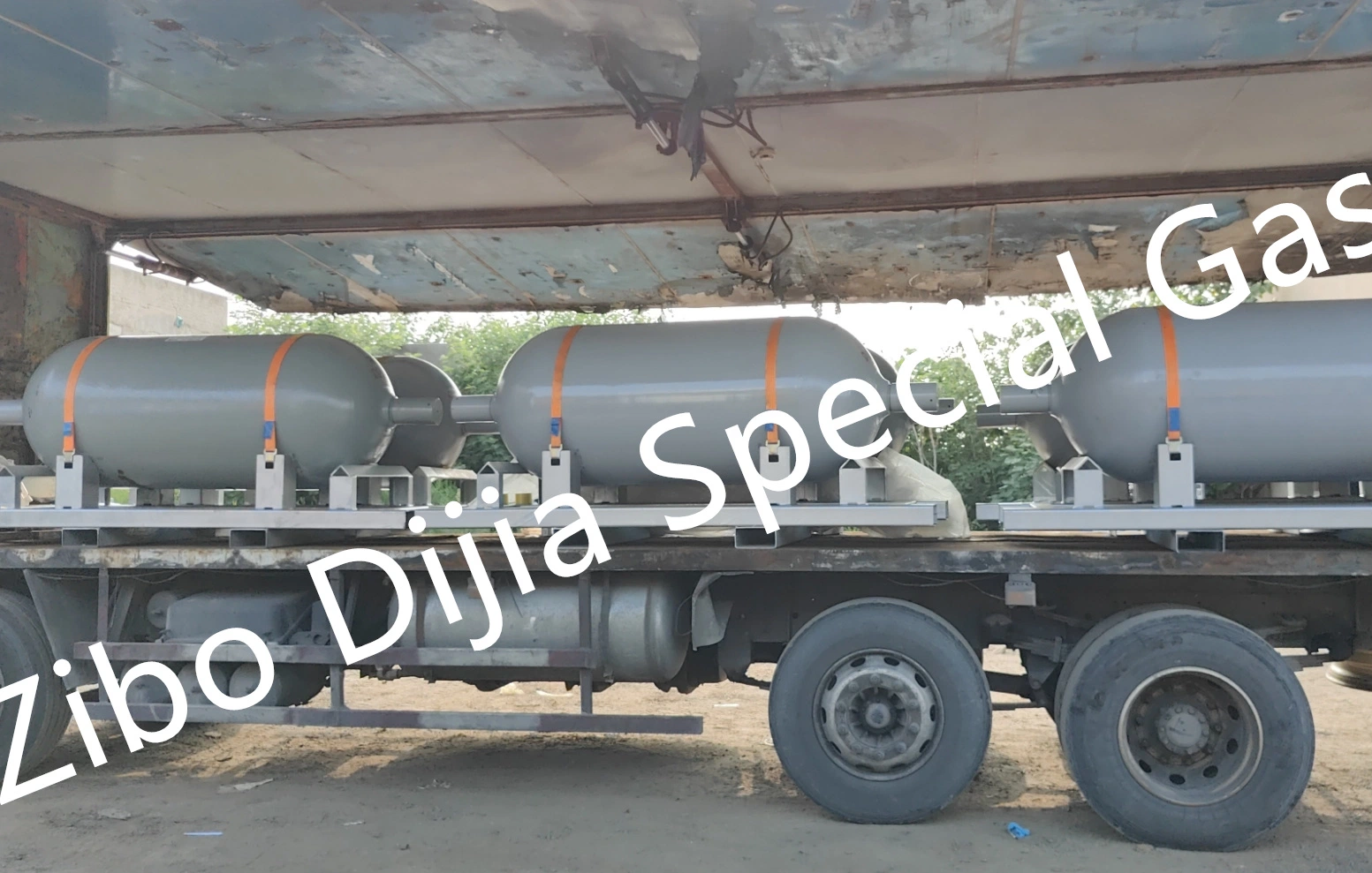 880L DOT Cylinder Filling 500kg HCl Gas Hydrogen Chloride