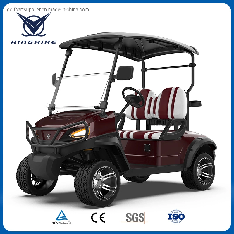 Applying Road-Vehicle Technology More Like-Car Best-Selling in Stock Fast Delivery Kinghike Electric Golf Cart