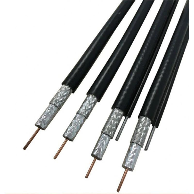 Rg174/Rg56/Rg58/Rg59/RG6 Coaxial Cable Od 6.8mm 1.0mm CCS Braiding 64