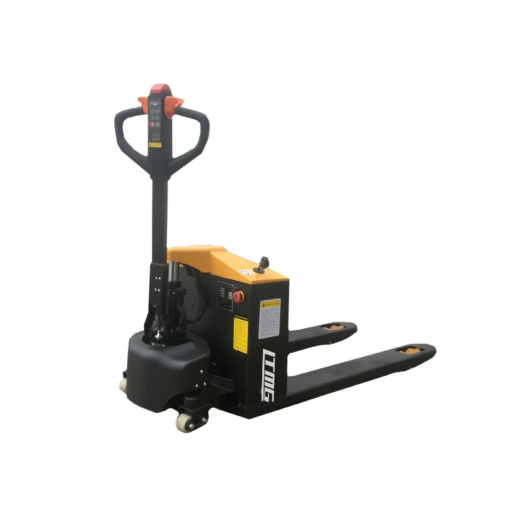Electrical Pallet Jack 1.5 Ton 1500kg Power Pallet Stacker Nylon Wheel Electric Pallet Truck with CE