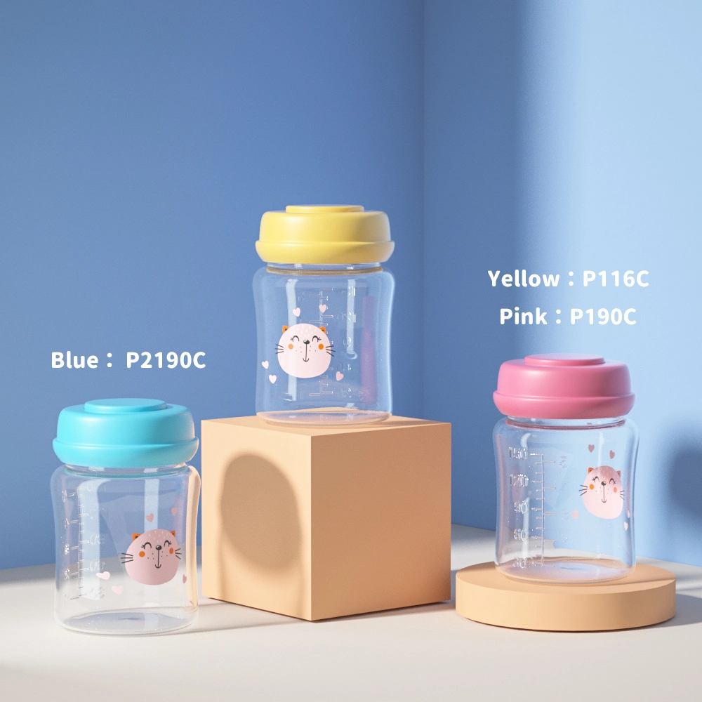 BPA Free Plastic Baby Storage Container Breast Milk Storage Bottle