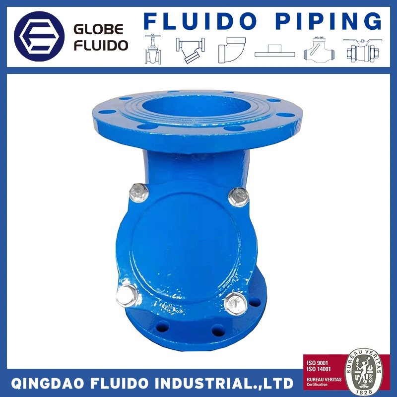 BS5153 Ductile Iron Rubber Disc Swing Check Valve Pn10 Pn16 Pn25