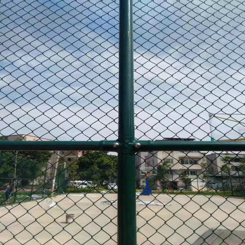 High Standard Sports Playground Garden Diamond Wire Mesh Fence Chain Link Fence