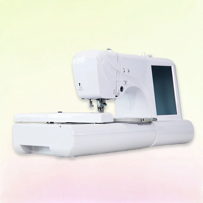 Portable Small Home Computerized Single Needle Sewing Embroidery Machines