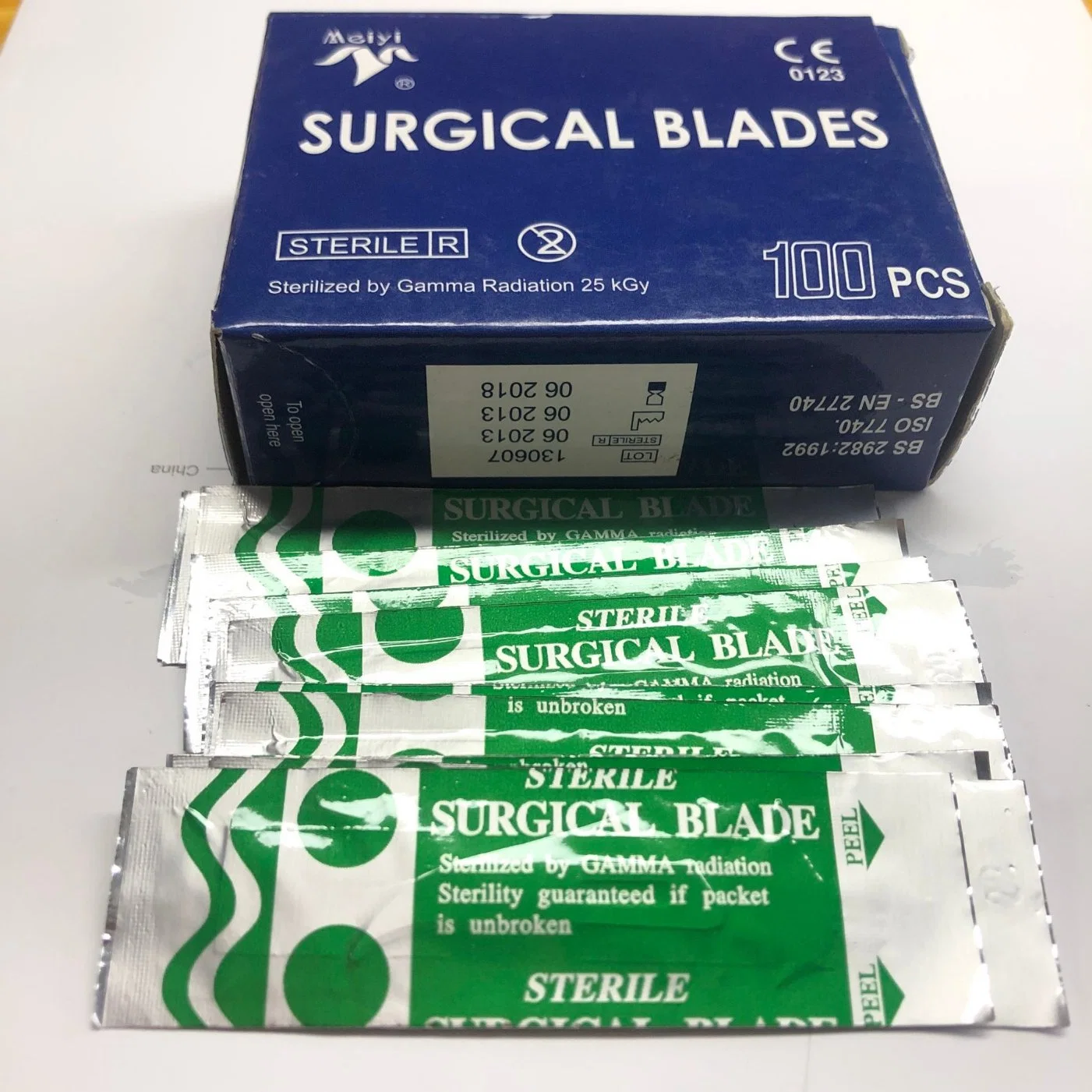 No. 11 Medical Disposable Sterile Scalpel Surgical Blade Scalpel Knife