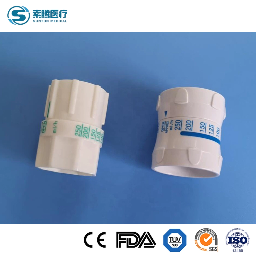 Sunton China Rendimiento de alta calidad/alto costo EO desinfección Tipo desechable Etileno óxido Tipo de desinfección Fabricantes de reguladores de flujo de infusión Precise