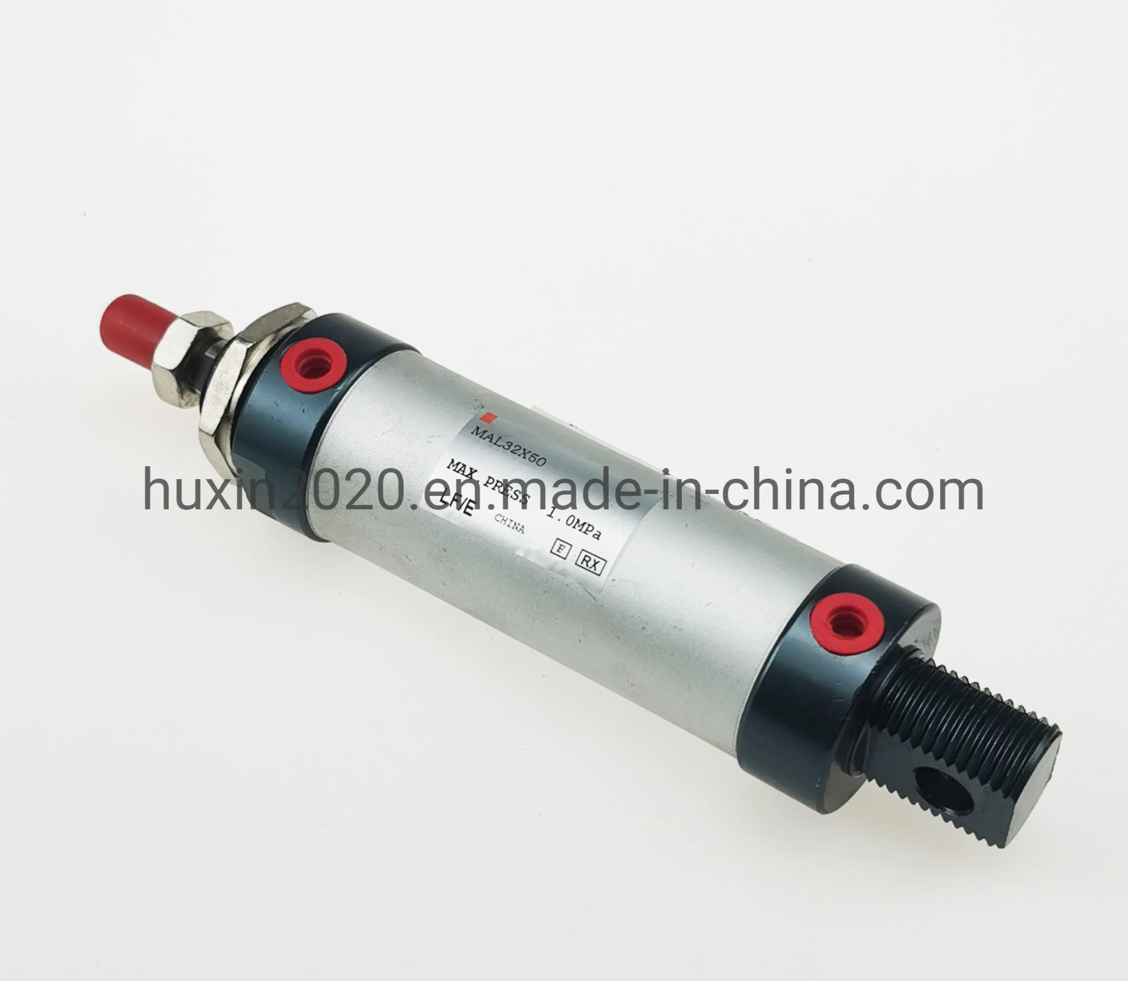 Mal40-25/50/75/100/125/150/175/200/300/350/400/450/500 Aluminum Alloy Mini Cylinder, Pneumatic Mini Cylinder