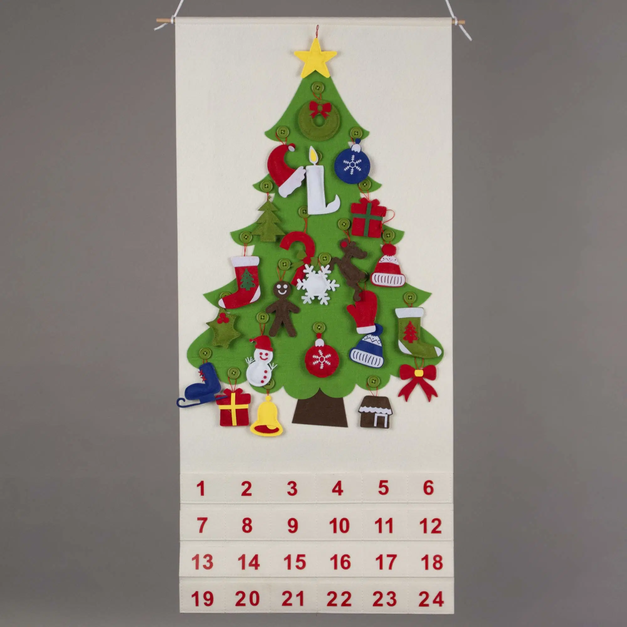 High Density Advent Ramadan Packaging Gift Boxes Calendar for Christmas