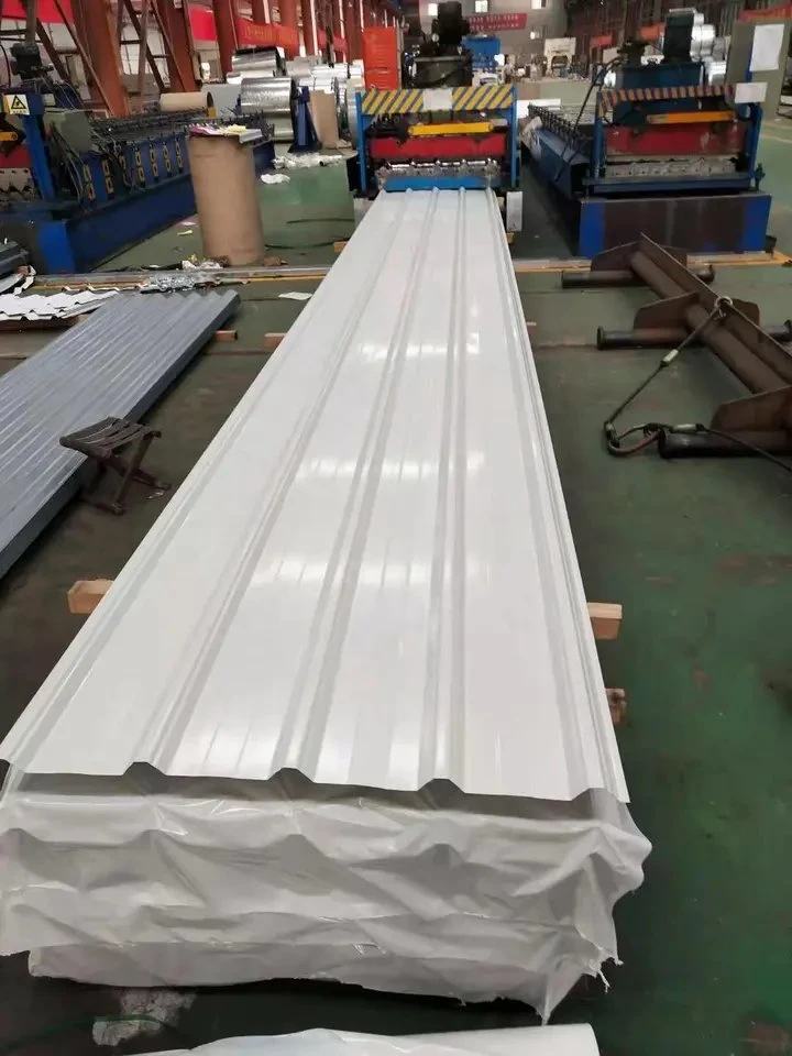 High quality/High cost performance  Factory Wholesale/Supplier Q235 Q345 ASTM A36 Ss400 PPGI PPGL CGCC Steel Roof Zinc Coated Metal Roofing Sheet Corrugated Steel Sheet