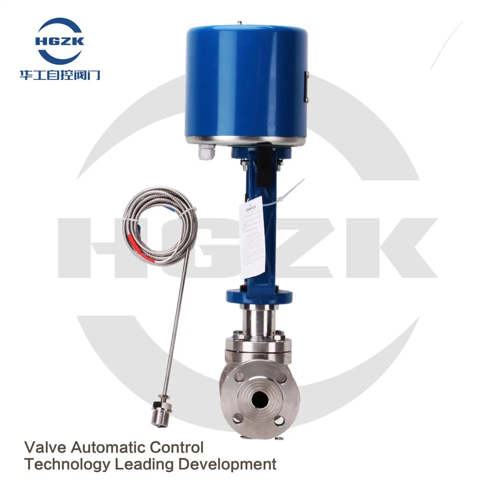 Stainless Steel Pneumatic Diaphragm Regulating Valve with Positioner