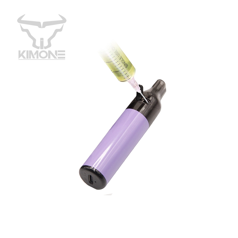 Nuevo diseño 500 Puffs recargable Refilable desechable E Cigarette