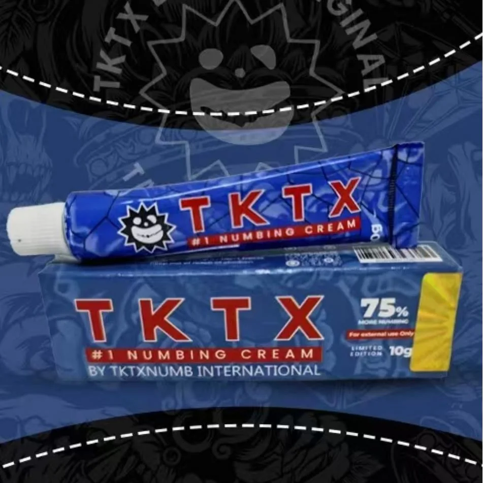 New Tktx Tattoo Care Cream 25% Makeup Eyebrow Lip Eyeliner Piercing Operation Tattooing Body Art 10g Cream