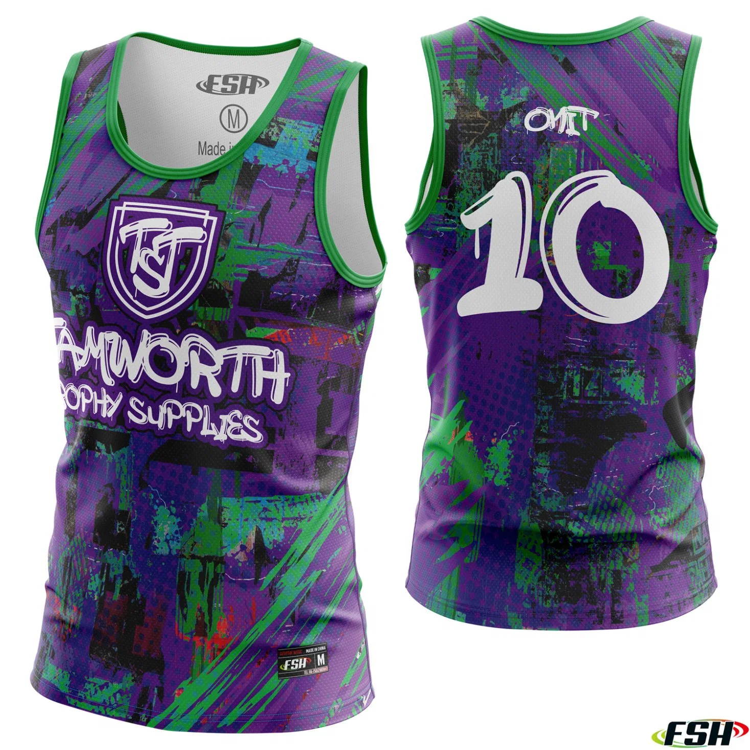 New Design High quality/High cost performance  Custom Made Full Sublimation Print Breathable Round Neck Training Shirt Basketball Jersey