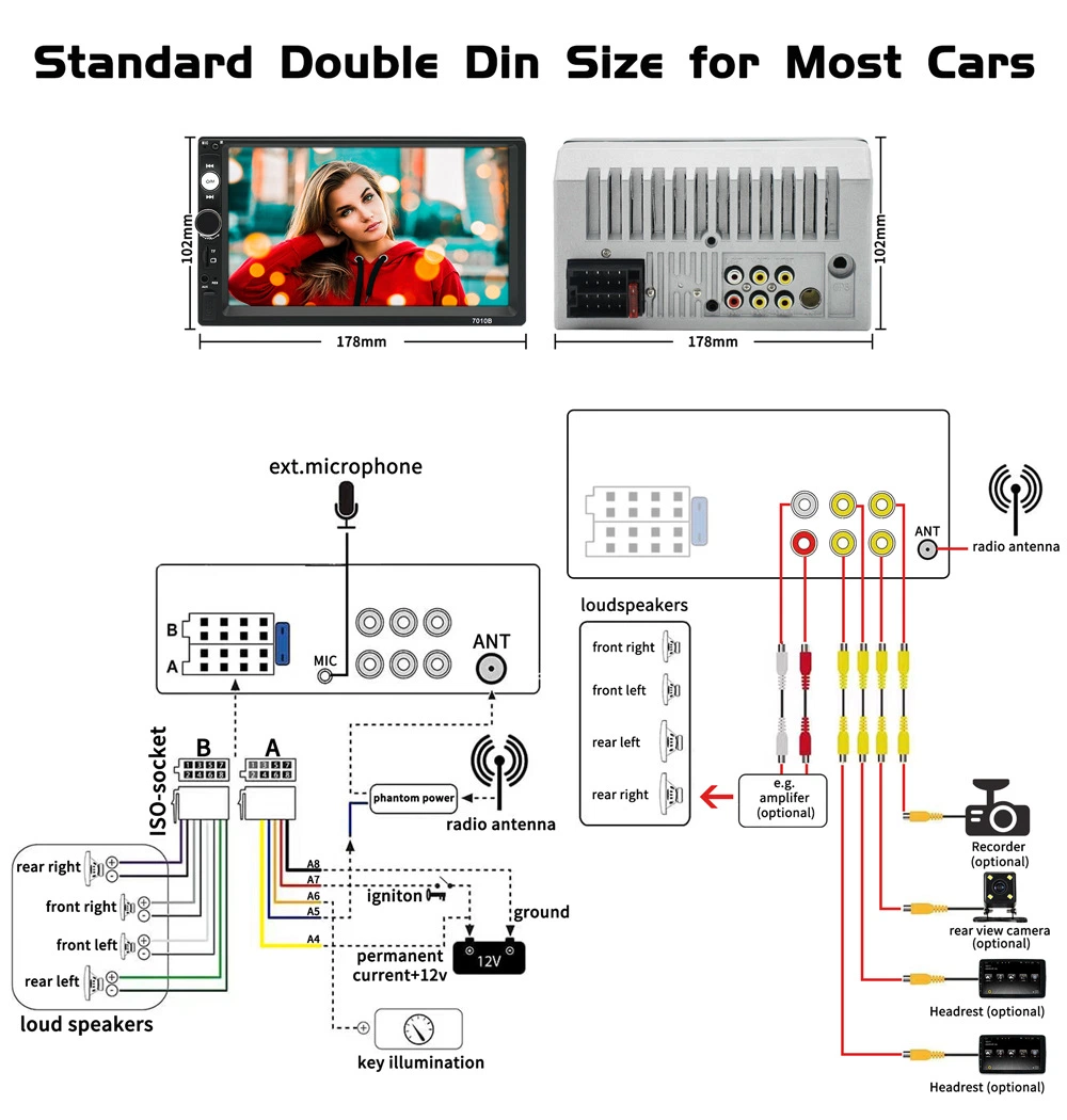 Stereo at Daily 7inch Cheap Frames Genco Multimedia Adroid Maroc Radio 9211 Brand 7 VCD Headrest Renualt 4K Car DVD Player