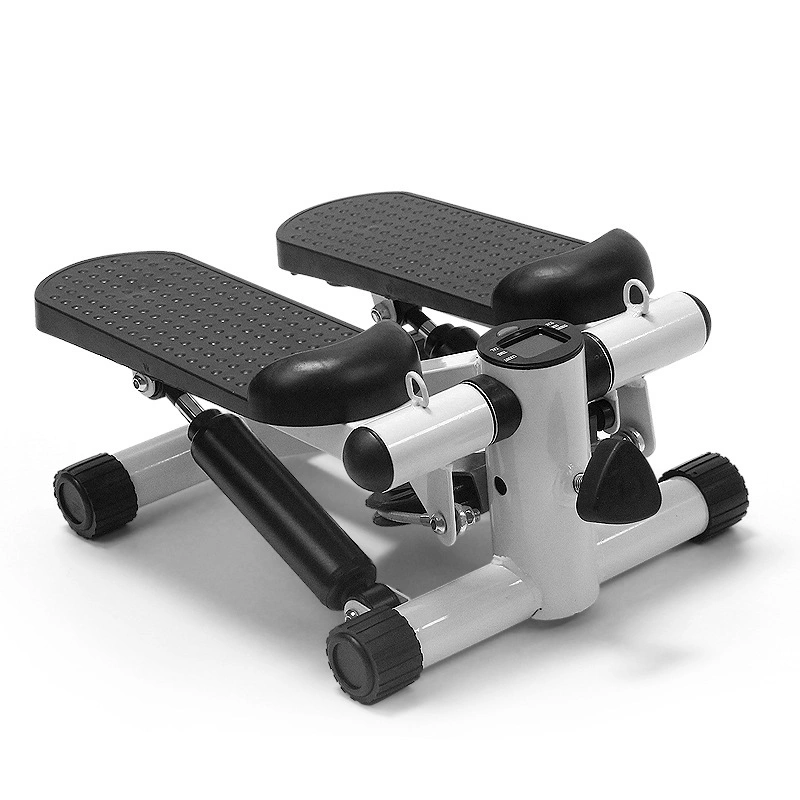 Simulador de escaleras con bandas de resistencia sistema hidráulico Fitness Stepper con LCD Monitor