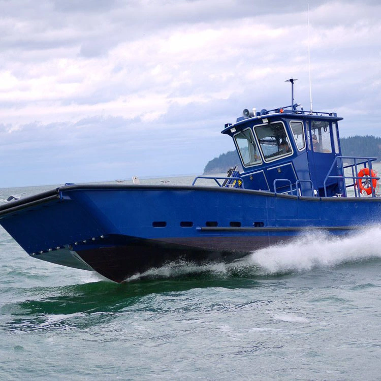 Kinocean 18FT Fisher Aluminium Offshore Catamaran Landing Craft Boats with Cab