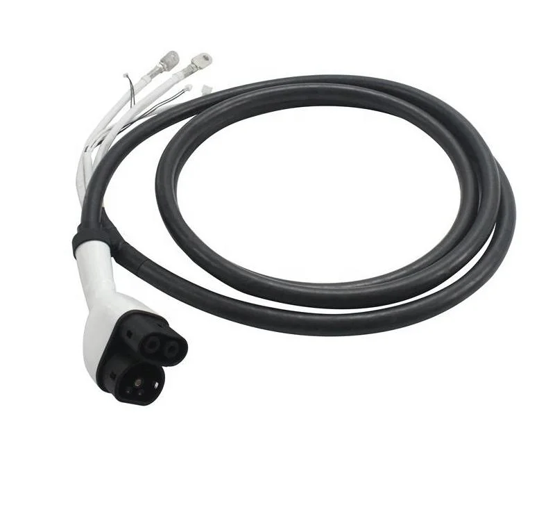 Cable de carga de EV de alta potencia con DC cargador rápido de la CCS 2 Conector