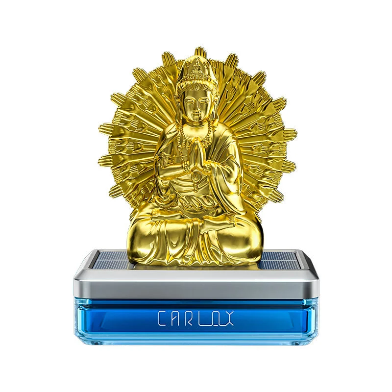 Car Fragrance Liquid Essential Oil Natural Perfume Car Solar Energy Thousand Hand Guanyin Air Freshener Perfume