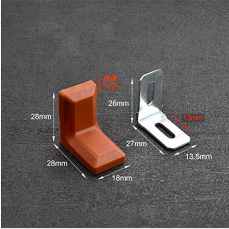 China Low Cost Plastic Corner Blocks Cabinet Accessorries Furniture Feet