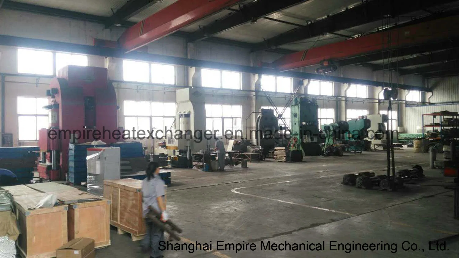 16000t Hydraulic Press, Heat Exchanger Production Line, Heat Exchanger Plate Making Press