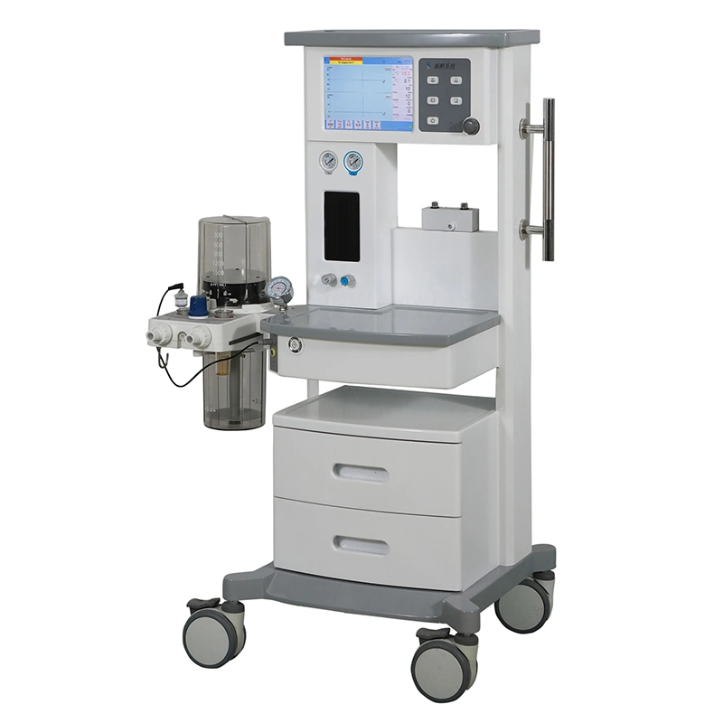 Small Animal Gas Anesthesia Machine Vet Anesthesia System Medical Portable Veterinary Anesthesia Machine with Vaporizer