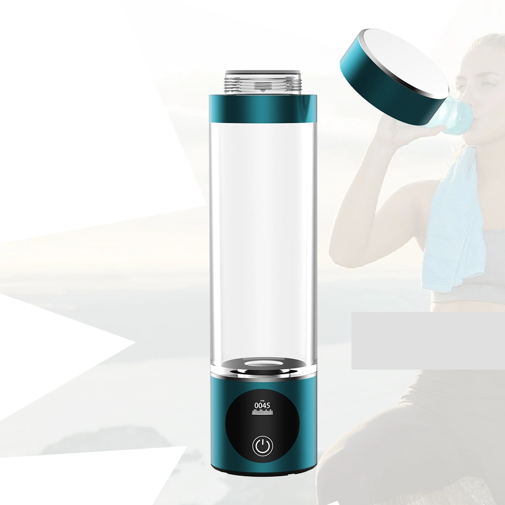 Portable USB Rechargeable Hydrogen-Rich Health Maker Hydrogen Water Bottle for Gym