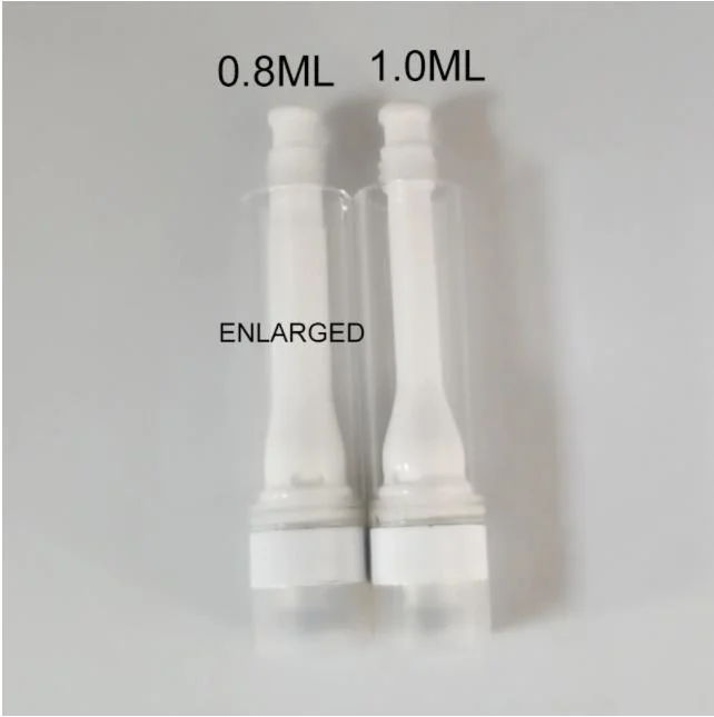 High quality/High cost performance  Full Ceramic Coil 510 Thread Vaporizers White 0.5ml 0.8ml 1ml Cartridges No Lead Free Heavy Metal Empty Atomizer