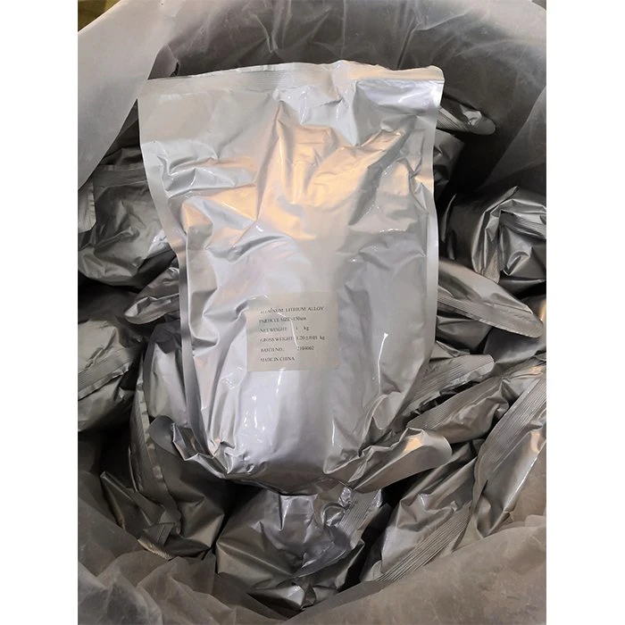 Lithium Aluminum (Li-Al=20: 80) Aluminum Lithium Alloy Powder for Thermal Battery Materials