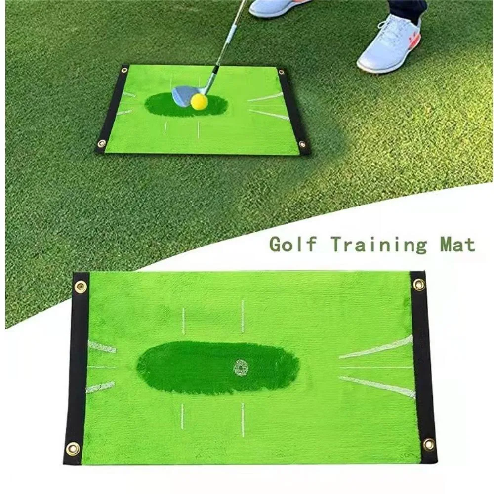 Golf Trainingsmatte für Swing Detection Batting Putting Übungsausrüstung Innen- und Außenbereiche Bl18735