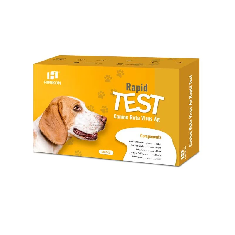 Hirikon Colloidal Gold Based Canine Rota Virus (RV) AG Test for Accurate Detection of Disease
