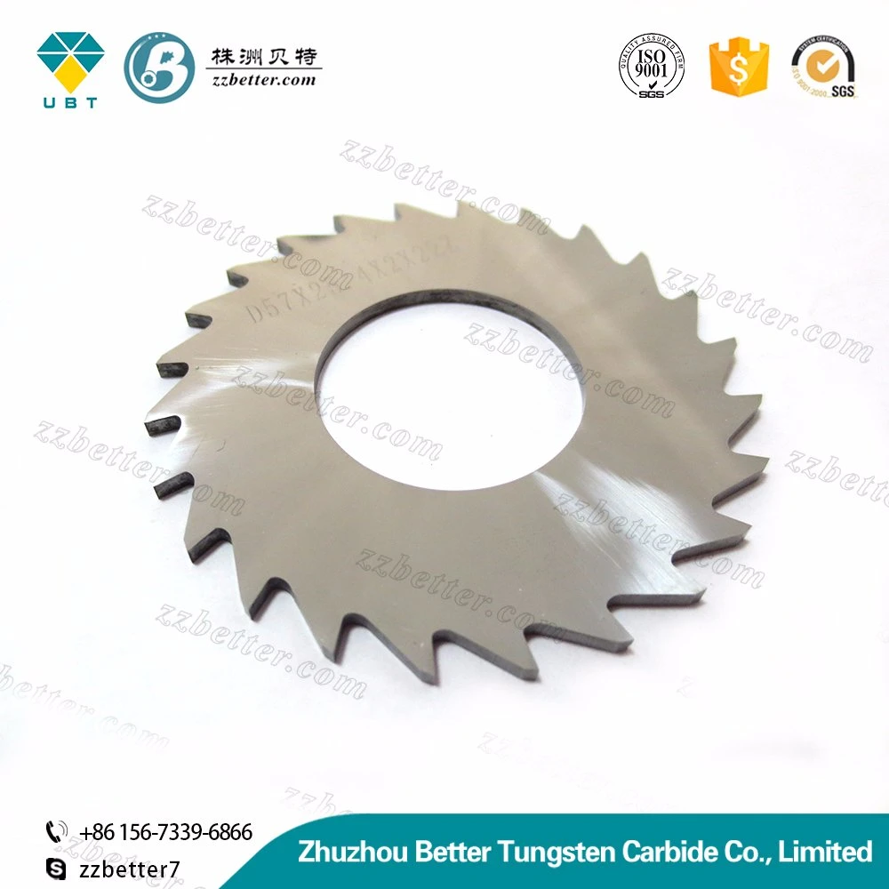 PCB V-Cut de carburo Machinetungsten V Cut Hoja de sierra circular