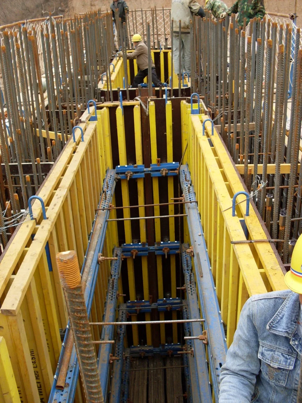 Liannggog Haus Lift Aufzug Beton Gießen Shaft Beam Plattform für Für Hochhausbau/Geräteschacht/Treppenhaus