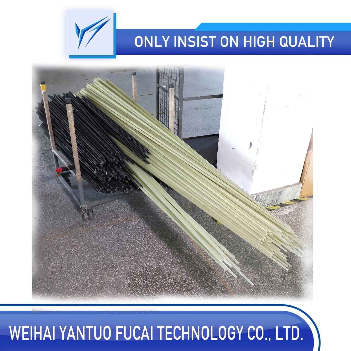 FRP/Fiberglass Tubes /Fibreglass Tube with Light Weight Inflaming Retarding