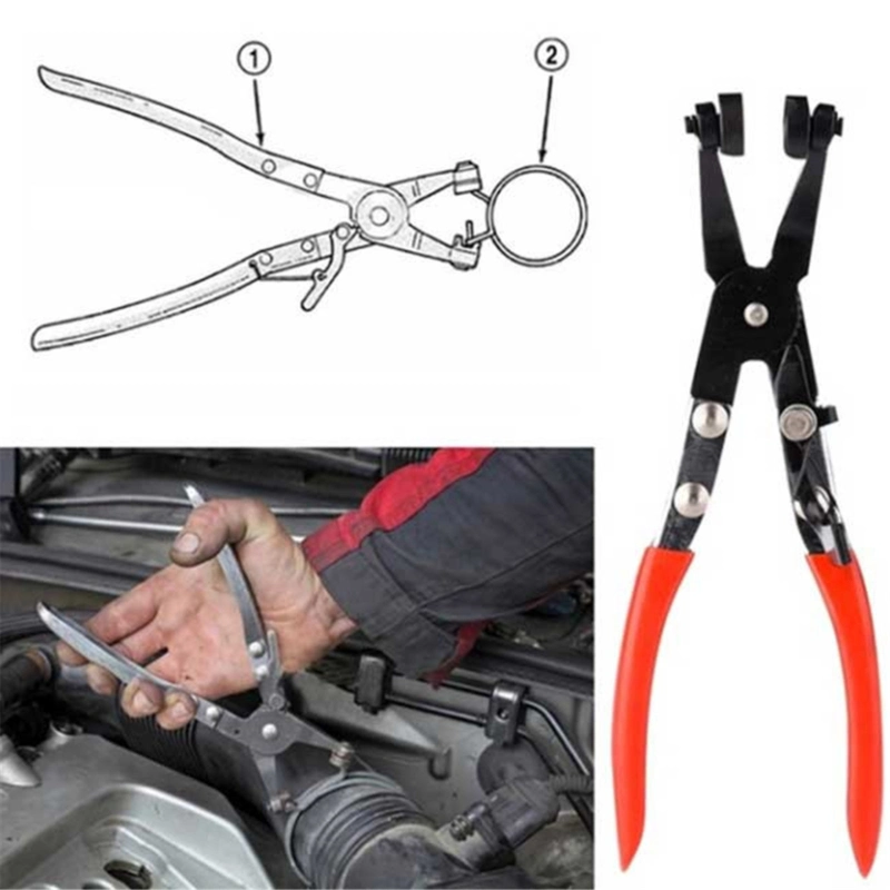 Hose Clamp Pliers Car Water Pipe Removal Tool for Fuel Coolant Hose Pipe Clips Thicker Handle Enhance Strength Comfort