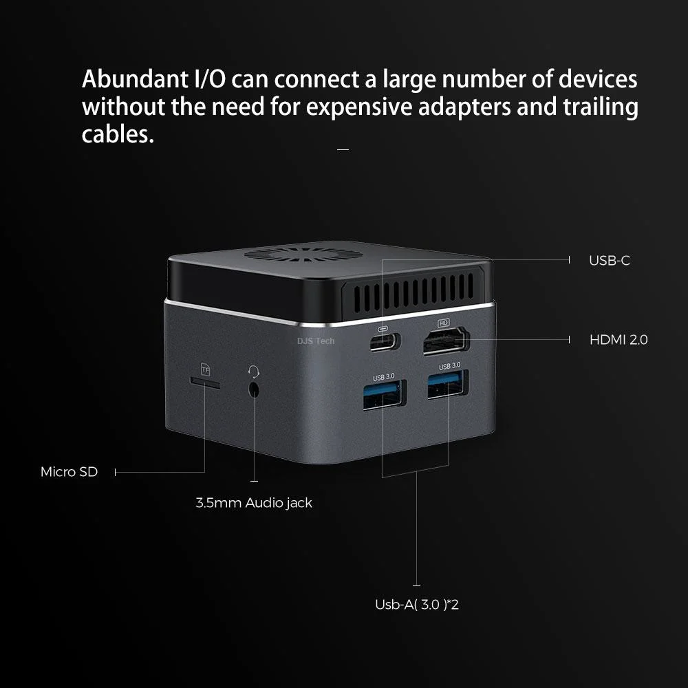 Großhandel/Lieferantspreis Neueste Mini-PC-Computer J4125 8+128GB Quad Core Business USB HD+Mi Cloud Computing