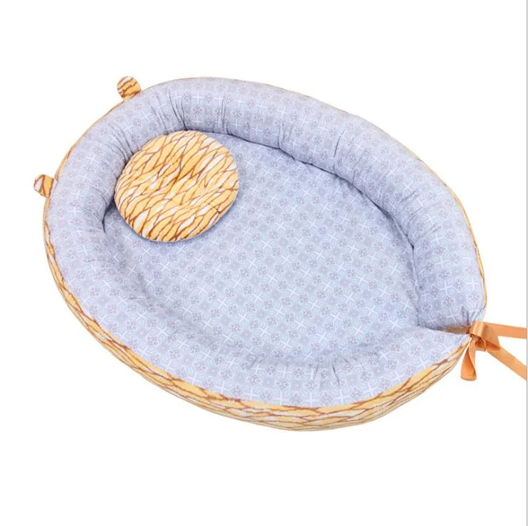 Pour Lit de bébé Abreeze bassinette respirante Co-Sleeping hypoallergénique et lit bébé 100% coton crèche portable pour la chambre ou en voyage