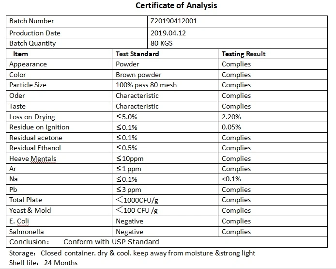 High Purity Trypsin Chymotrypsin Powder